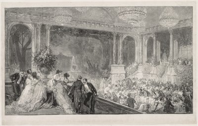 Festival at the Tuileries by Auguste Louis Lepère