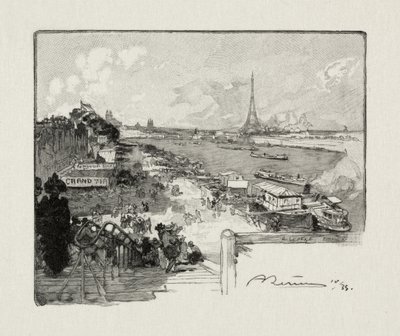 The Point-du-Jour by Auguste Louis Lepère