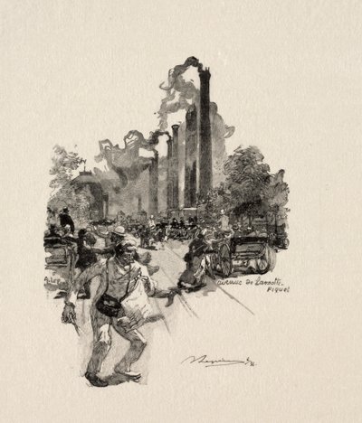 Avenue Lamotte - Piquet by Auguste Louis Lepère