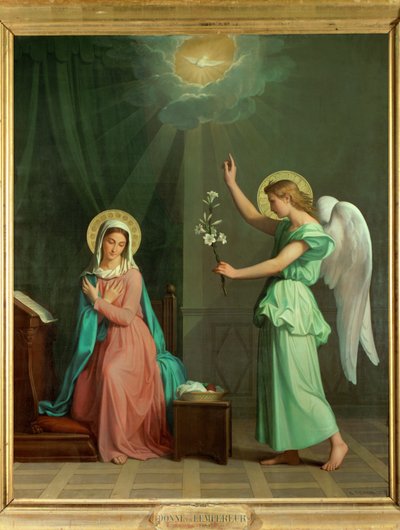 The Annunciation by Auguste Pichon