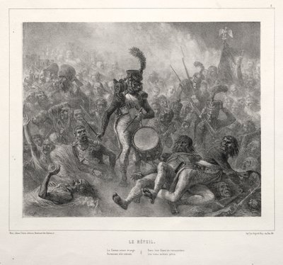 Album of 1832: Awakening by Auguste Raffet