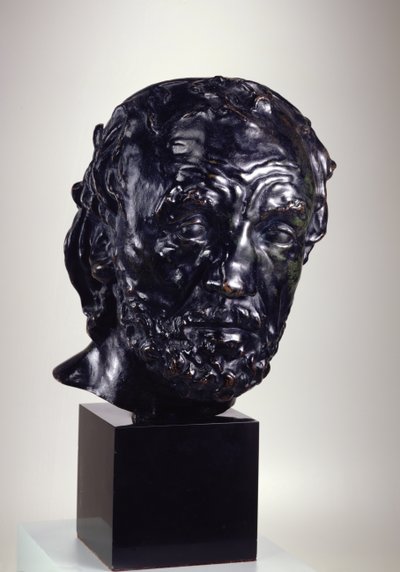 Man with a Broken Nose, before 1864 by Auguste Rodin