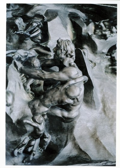 The Gates of Hell (detail) by Auguste Rodin