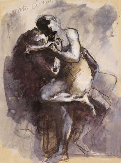Vase Clodion (Lovers) c.1880 by Auguste Rodin