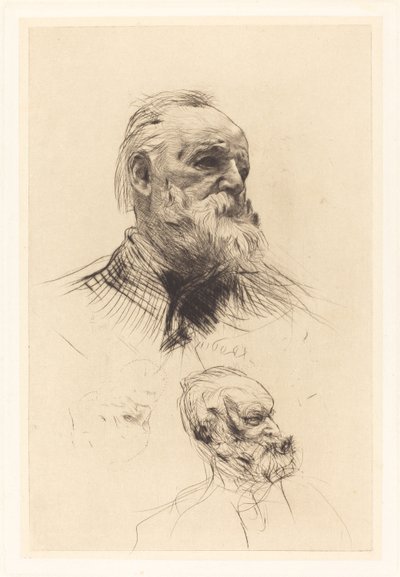 Victor Hugo, Three-Quarter View by Auguste Rodin