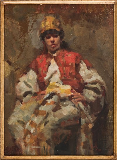 Female Figure by Augusto Valli
