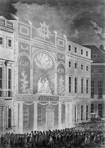 An illumination by Augustus Charles (after) Pugin