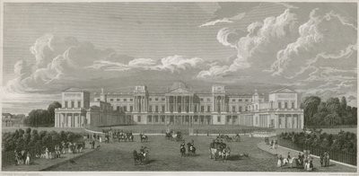Buckingham Palace by Augustus Charles Pugin