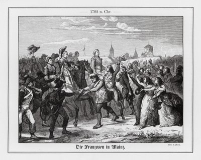 Entry of French Troops into Mainz by Augustus J. Beck