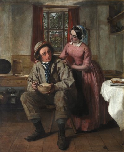 Charles Dickens in the Character of Sir Charles Coldstream, c.1850 by Augustus Leopold Egg