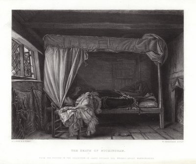 The Death of Buckingham by Augustus Leopold Egg