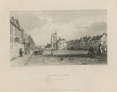 General View of Stratford in Bow by Augustus Wall Callcott