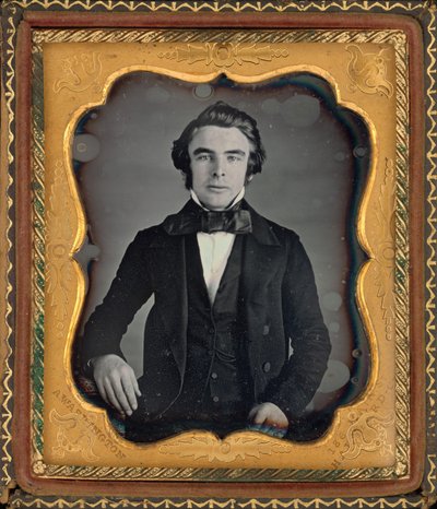 Portrait of a Man, c. 1845 by Augustus Washington