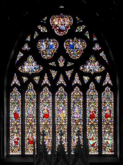 East Window with Jesse Tree by Augustus Welby Northmore Pugin