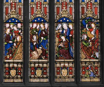 Events in the Life of St. Mary Magdalene (detail) by Augustus Welby Northmore Pugin
