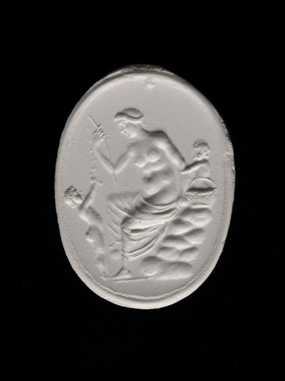Impression of a Ringstone Depicting Aphrodite, c.100-70 BC by Aulos Aulos