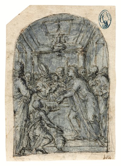 The Presentation in the Temple by Aurelio (attr. to) Luini