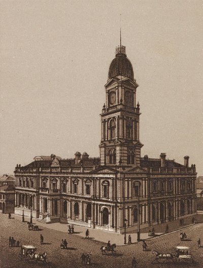 Melbourne, Australia: Hotham Town Hall by Australian School