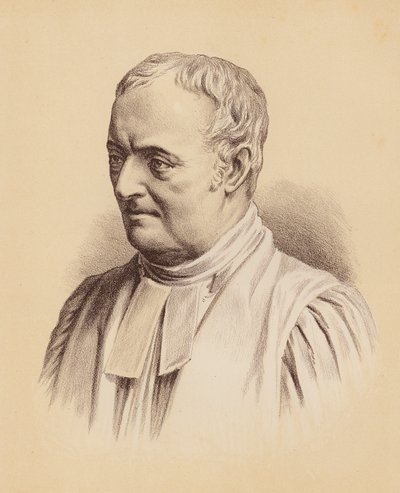 The Right Reverend William Grant Broughton, First Lord Bishop of Sydney by Australian School