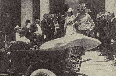 Archduke Franz Ferdinand and Archduchess Sophie of Austria in Sarajevo shortly before their assassination by Austrian Photographer