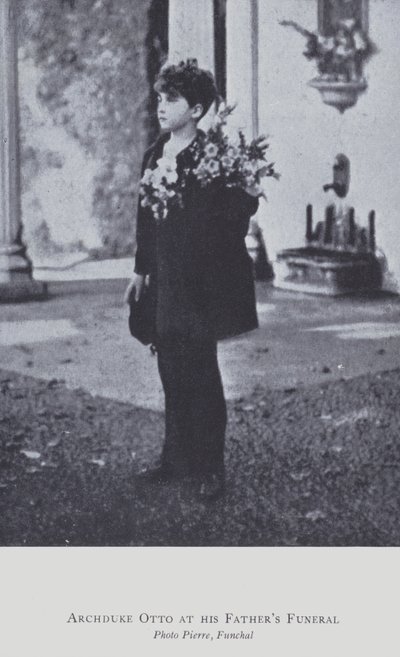Archduke Otto of Austria at his father