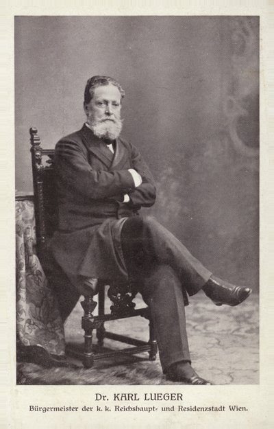 Karl Lueger by Austrian Photographer