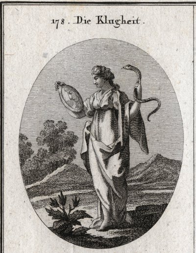 Allegory of Prudence by Austrian School
