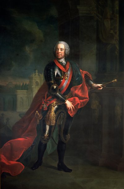 Count Leopold Joseph von Daun, Fieldmarshall and Austrian Commander-in-Chief during the Seven Years War by Austrian School