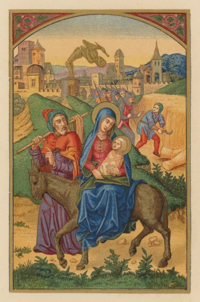 Flight into Egypt by Austrian School