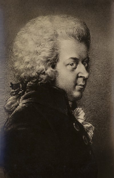 Portrait of Wolfgang Amadeus Mozart by Austrian School