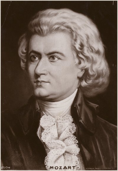 Portrait of Wolfgang Amadeus Mozart by Austrian School
