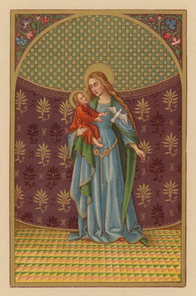 Saint Mary, Mother of God by Austrian School