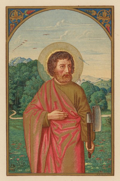 Saint Matthias, Apostle by Austrian School