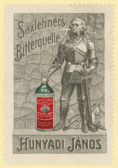 Saxlehners Bitterquelle mineral water by Austrian School