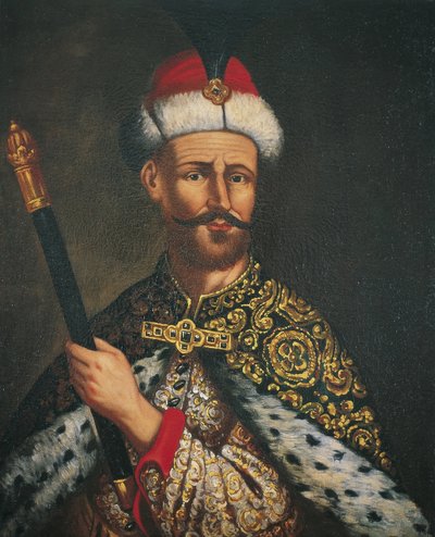 Portrait of Andrzej Potocki, Field Crown Hetman by Austrian master