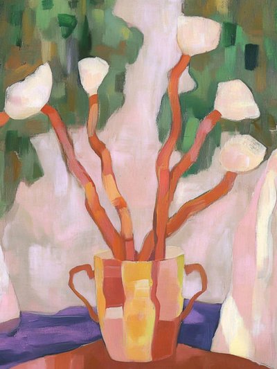 Warm Floral Still Life by Avanesova Elena