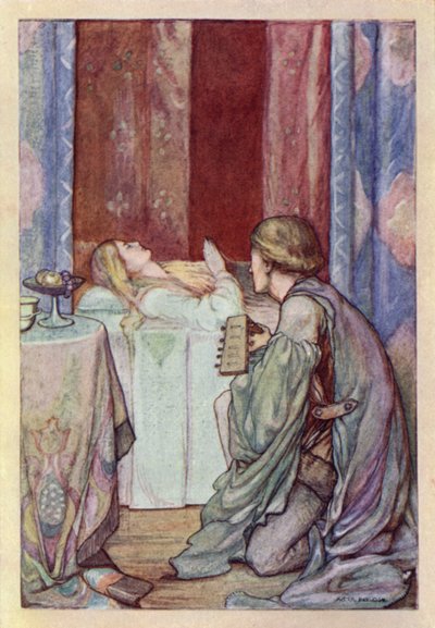 John Keats: The Eve of St Agnes by Averil Mary Burleigh