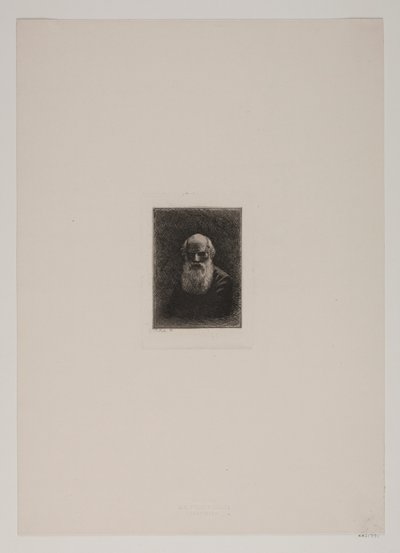 Head of an Old Man with a Beard by Axel Hou
