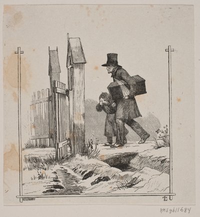 A Funeral by Axel Theodor Kittendorff