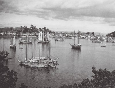 Japan: Tomo, Harbour on the Inland Sea by Axel von Graefe