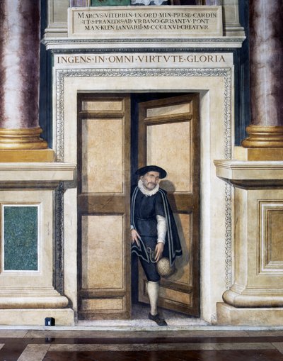 False Door (16th Century) (fresco) by Baldassare Croce