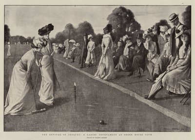 The Revival of Croquet, A Ladies