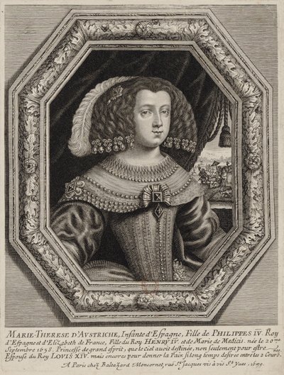 Marie Thérèse of Austria by Balthasar Moncornet
