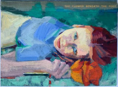 Flower beneath the foot by Barbara Hoogeweegen