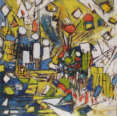 Vibrant Abstract Forms by Barbara Piatti