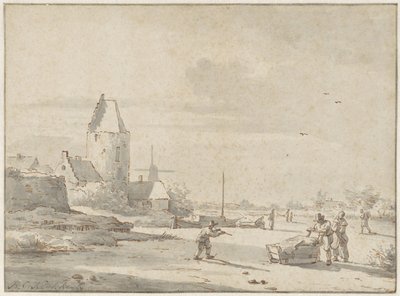 Winter Landscape by Barend Cornelis Koekkoek (attributed to)