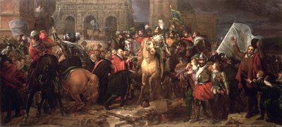 Entry of Henri IV into Paris, 22nd March 1594 by Baron François Pascal Simon Gérard