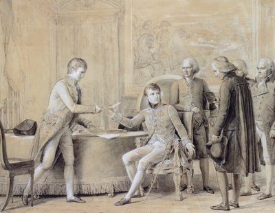 The Signing of the Concordat between France and the Holy See, 15th July 1801 by Baron François Pascal Simon Gérard