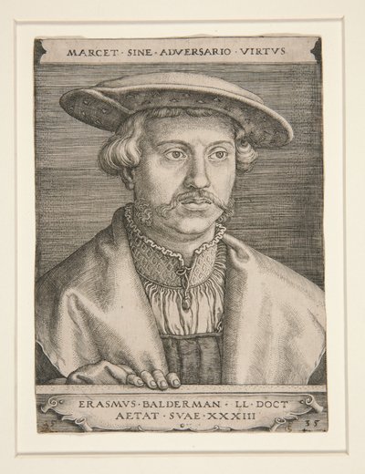 Erasmus Balderman by Barthel Beham