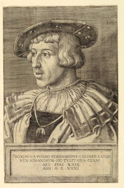 Ferdinand I, Holy Roman Emperor by Barthel Beham